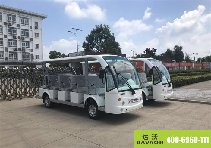 達(dá)沃電動(dòng)旅游觀光車(chē)服務(wù)于景區(qū)2